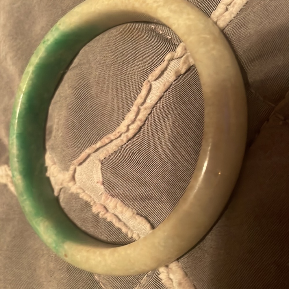 💚authentic Jade bangle 💚 - Picture 3 of 4